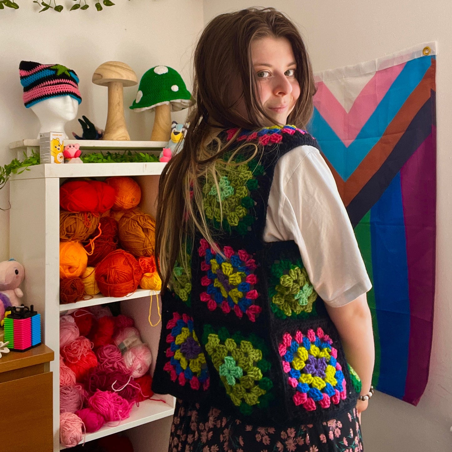 Neon party vest