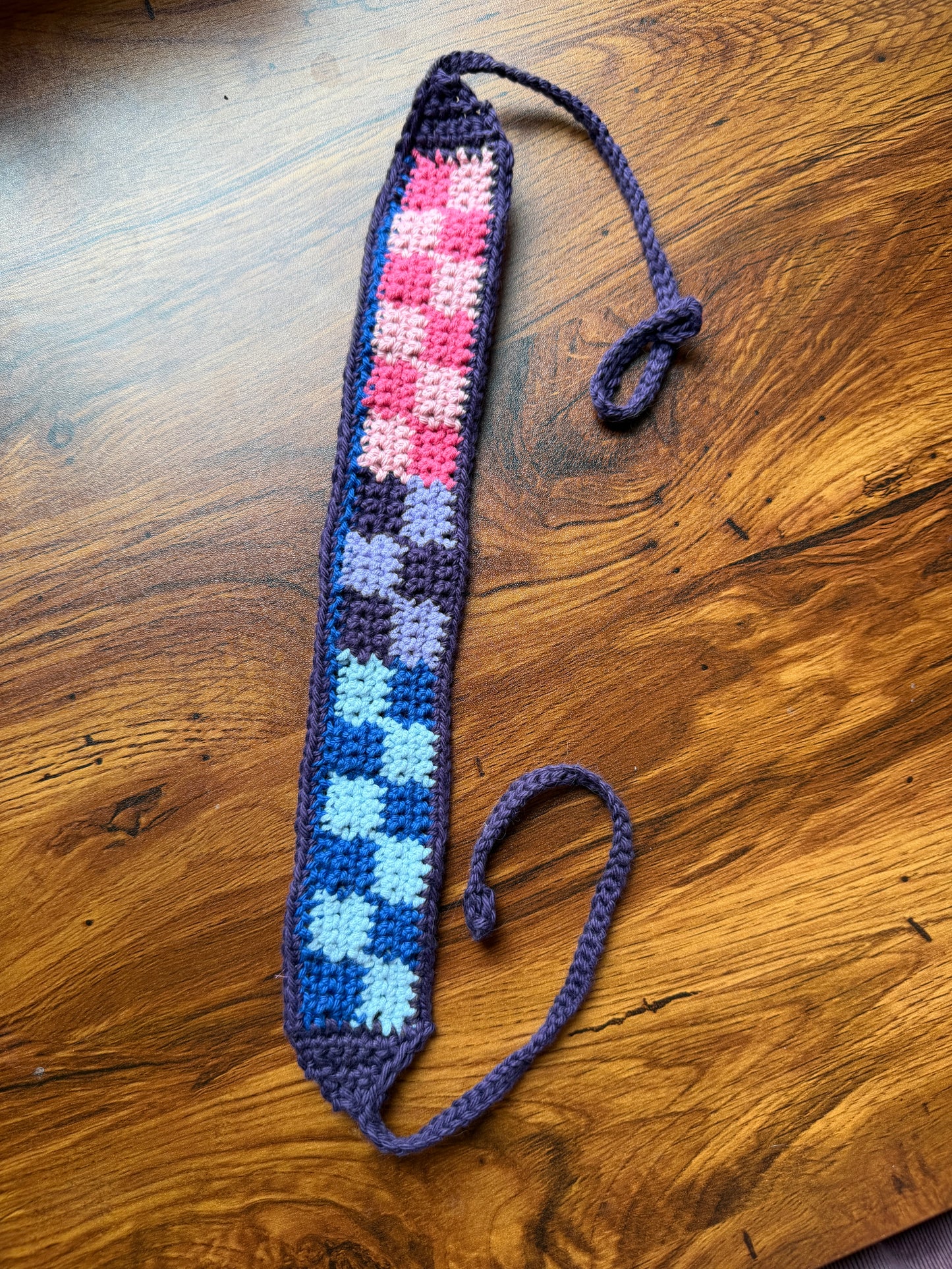 Checkered Bi-headband