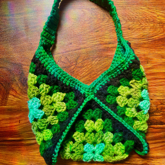 Green mini bag